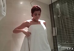 Wearing unusual korean masturbation dress, a girl tranny masturbating his penis