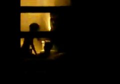Lewd curly in black stockings masturbation with korean movie sex porn a strapon by hand